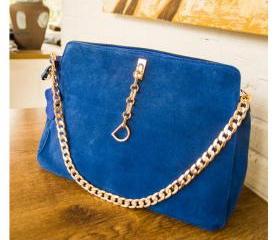 Suede Shoulder Bag